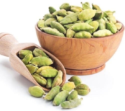 Solid High Grade 100% Fresh Green Cardamom, High Purity