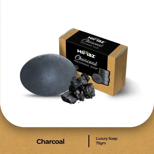 Natural & Pure Himaz Charcoal Handmade Soap 75Gm