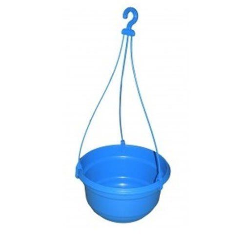 Various Colors Are Available Round Shape Blue Frp Hanging Planters