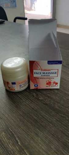 White Facial Massage Powder Age Group: Adults