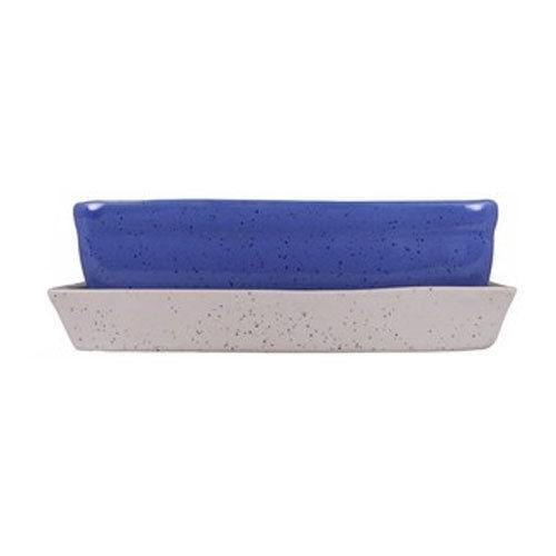 Various Colors Are Available Wide Space Rectangular Ceramic Flower Pot