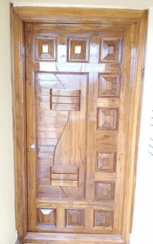 single wooden door designs
