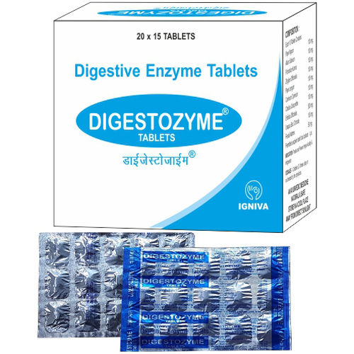 Igniva Digestozyme Tablets - (Pack of 20x15 Tablets)
