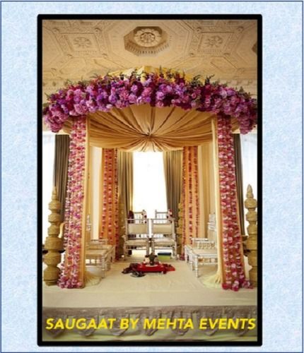 Mandap Decoration Services By Saugaat By Mehta Events