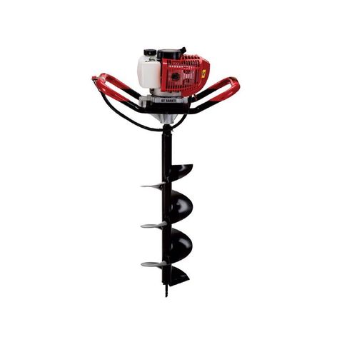 Mecstroke 2 Stroke Petrol Post Hole Earth Digger 52cc With 2 Drill Bits 4" & 6 at 14826.00 INR