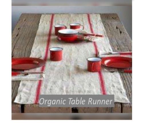 Printed Pattern Organic Table Runner Use: Home