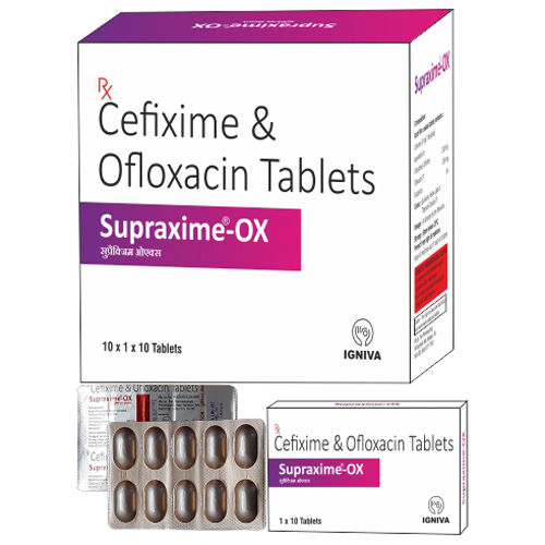 Supraxime Ox Tablets - (10X1X10 Tablets) Expiration Date: 2 Years