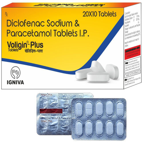 Voligin Plus Tablets (Pack of 20x10 Tablets)