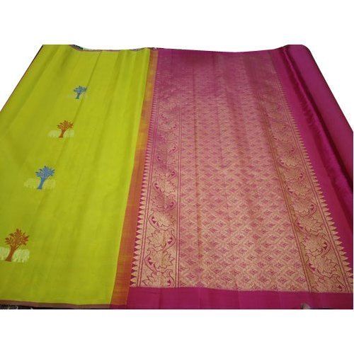 Multi-Color Wedding Wear Uppada Silk Saree