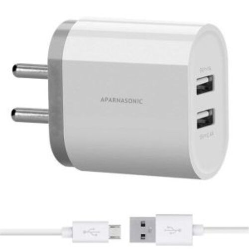 Aparnasonic 2.4 A Dual USB Smart Mobile Charger