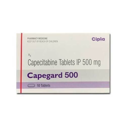 Capegard Capecitabine 500 Mg Tablet Cool And Dry Place