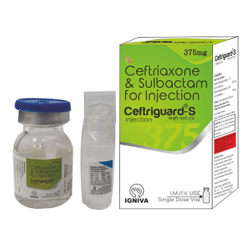 Ceftriguard-S 375mg Injection, Single Dose Vial