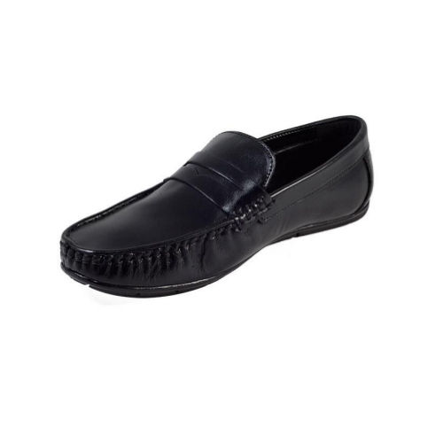 Mens Black Casual Loafer Shoes