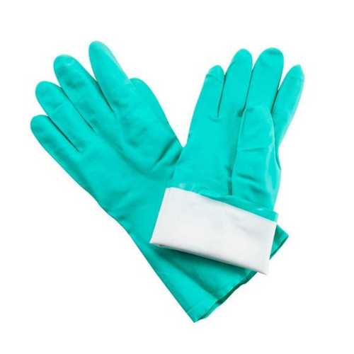 Plain Design Nitrile Flock Lined Gloves