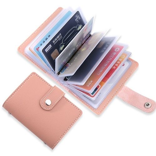 Pu Leather Retro Card Holder (Random) Application: Personal