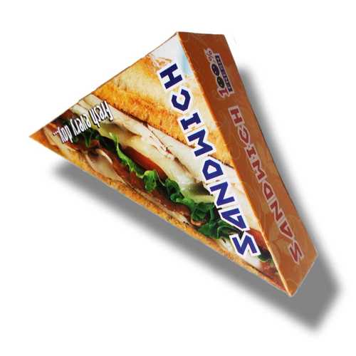 Sandwich Packaging Triangular Paper Box