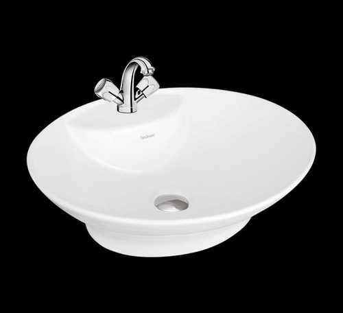 White Wall Mounted Ceramic Antique Wash Basin