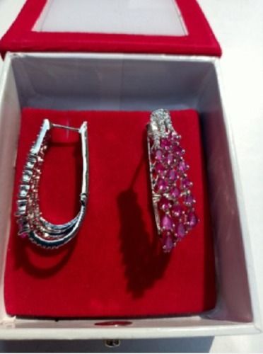 Wedding, Party Wear American Diamond Earrings Excellent