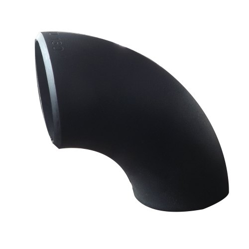 Black 12 Inch Mild Steel Elbow