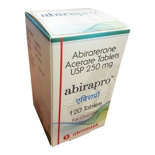 Abiraterone Acetate 250 Mg Anticancer Tablets Shelf Life: Printed On Pack Years