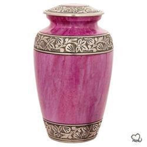 Various Colors Are Available Brass Pink Classic Alloy Cremation Urn