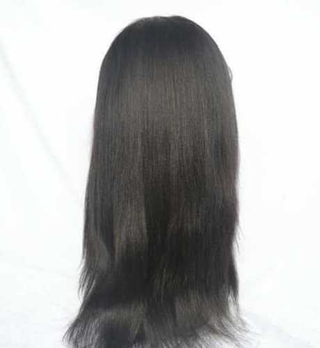 Straight Human Black Hair Wig For Womens