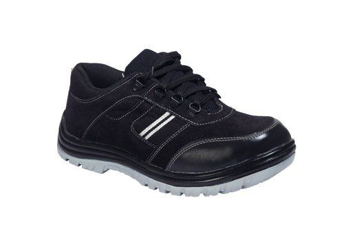 Black Men Allen Trek Safety Shoes