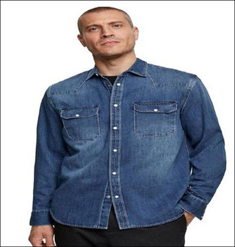 mens denim shirts