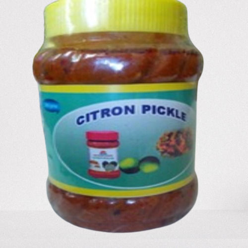 Natural Taste Healthy Brown Citron Pickles Packed in Bottle