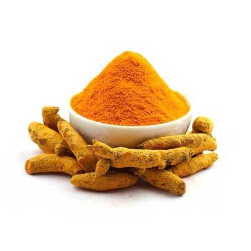 Yellow Organic Turmeric Powder Used In Cooking, Cosmetics