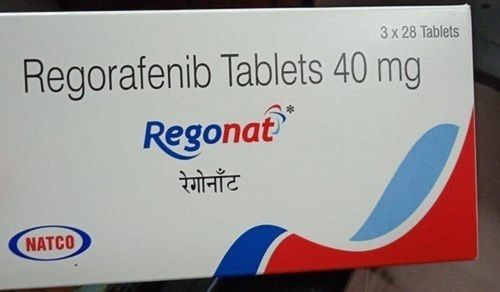 Regorafenib 40 Mg Anticancer Tablets General Medicines