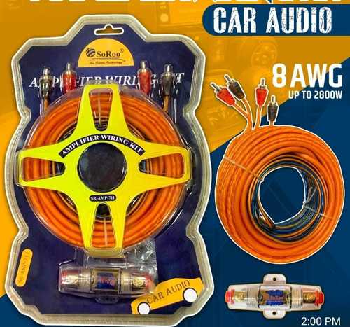 Orange Amplifier Kit Power Of C Cable 8Ga/20 Feet