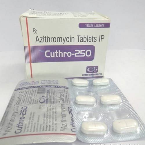 Azithromycin 250 MG Prescription Antibiotic Tablets