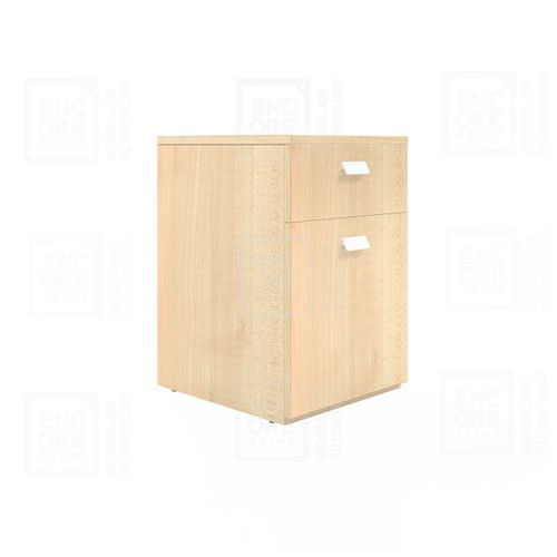 Natural Finish Office Wooden Cupboard