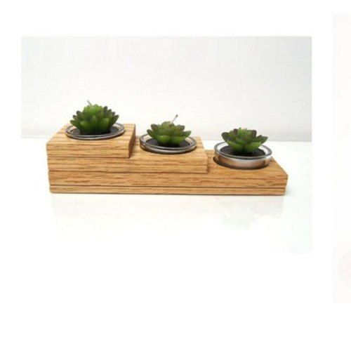 Various Colors Are Available Polished Floor Mounted Wooden Planter