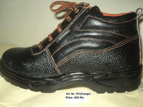 Black Reliable Service Life Industrial Safety Shoes