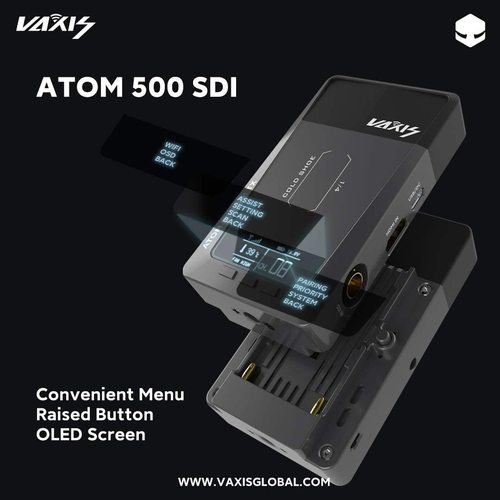 Vaxis Atom 500 Sdi Wireless Video Transmitter And Receiver Kit (Sdi/Hdmi) at Best Price in
