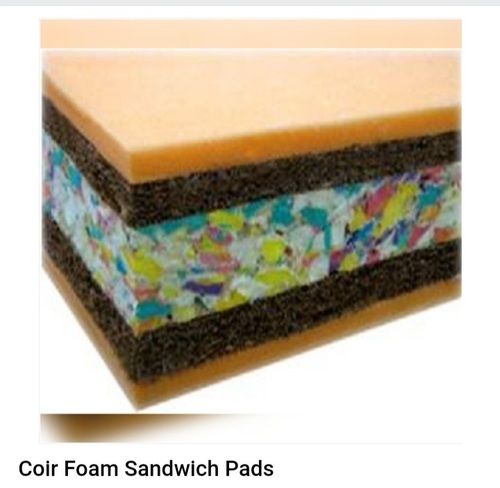 Coir Ultra Soft Foam Sandwich Pads Colorful