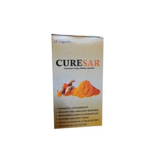 Curcuma Longa Capsules 500 Mg Cool And Dry Place