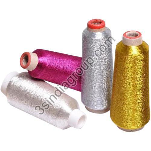 High Tenacity Metallic Plain Yarn For Textile Industry