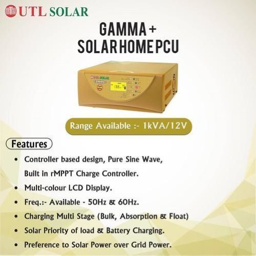 Lcd Solar Home Pcu Inverter