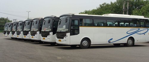 Luxury Coach Bus Rental Services By Rastey Commuting Services Pvt. Ltd.