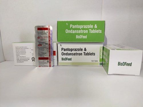 Pantoprazole And Ondansetron Anti Vomit Tablets General Medicines