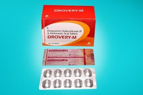 Drotaverine Hcl And Mefenamic Acid Pain Reliever Tablet Age Group: Adult