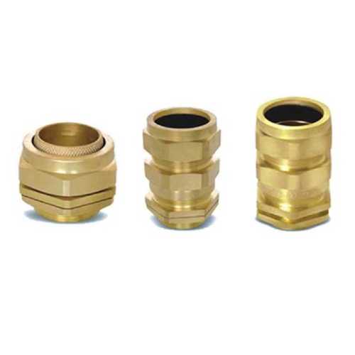 Golden Brass Cable Glands Application: Construction