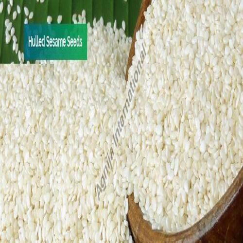 Halthy Natural Taste Oil Content 48% Dried Hulled Sesame Seeds Grade: Food Grade