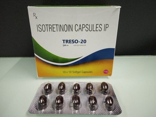 Isotretinoin 20 Mg Anti Acne Softgel Capsule General Medicines