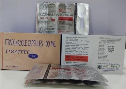 Itraconazole 100 Mg Antifungal Capsule