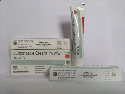 Luliconazole 1% w/w Antifungal Cream - 30g Packed Quantity, External Use Drug for Fungal Infection Treatment, Prescription Required, Storage Instructions: Cool, Course Duration: As per Physician 