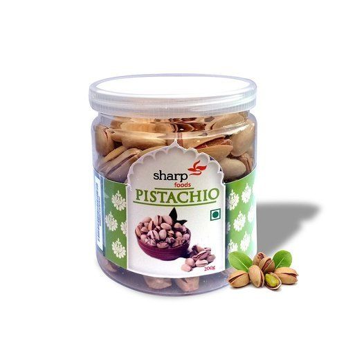 Brown Natural And Organic Pistachios, Packaging Size : 200Gm